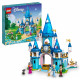 LEGO Disney Princess - Le Château de Cendrillon et du Prince Charmant - Jouet des 5 Ans - 365 Pieces