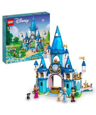 LEGO Disney Princess - Le Château de Cendrillon et du Prince Charmant - Jouet des 5 Ans - 365 Pieces