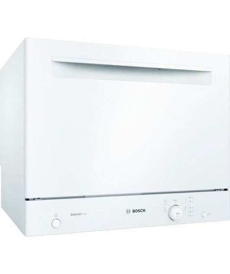 Lave-vaisselle compact pose libre BOSH SKS51E32EU SER2 - 6 couverts - EcoSilence Drive - L55cm - 49 dB - Blanc