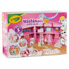 Coffret Super Salon + 5 animaux miniatures CRAYOLA Washimals - A partir de 3 ans