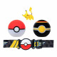 Ceinture Clip 'N' Go BANDAI - Pokémon - 1 ceinture, 1 Poké Ball, 1 Luxury Ball et 1 figurine 5 cm Pikachu