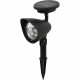 Spot solaire en plastique - 3 LED - Noir - GALIX