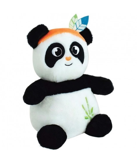 INDIAN PANDA Peluche bouillotte +/- 21 cm