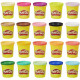 Pâte a modeler PLAY-DOH - 20 Pots - Super couleurs - 84 g chacun