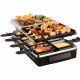 Appareil Raclette Russell Hobbs - 26280-56 - Multifonction 3 en 1 - 8 Personnes - 1400W - Pierre de Cuisson - Grill Réversible