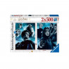 Puzzle 2x500 pieces - Harry Potter et le Prince de Sang Melé - Puzzle adultes Ravensburger - Des 10 ans - 17265