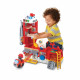 VTECH - Tut Tut Copains - Super Camion Caserne de Pompiers - 2 en 1 - Rond Magique - Mixte - 12 mois+