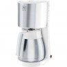 MELITTA Cafétiere Enjoy Top Therm Blanc/ Acier brossé 1017-07