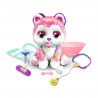 Peluche interactive - VTECH - Rainbow mon chiot Bobo - Pile - Blanc et rose - Violet