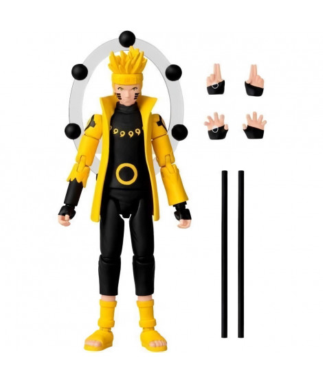 BANDAI Anime Heroes - Naruto Shippuden - Figurine Anime heroes 17 cm - Mode Sage des six chemins