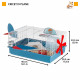 FERPLAST Criceti 9 Cage ludique pour hamsters - Theme Avion