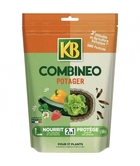 Engrais jardin - KB - Combinéo nourrit et protege potager 700g - Vert - Plantes du potager