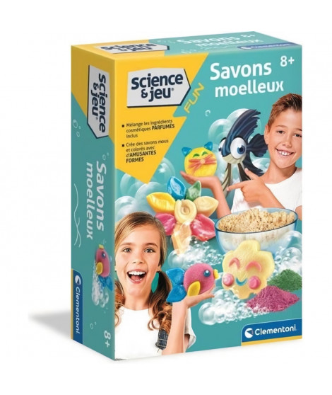 Clementoni - Science & Jeu - Savons moelleux