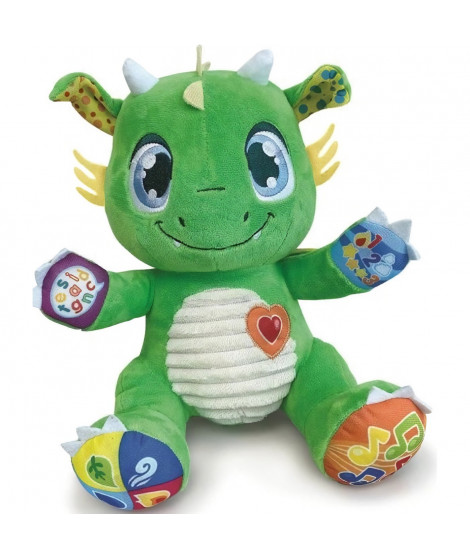 Peluche interactive Baby Clementoni - Mon copain le Dragon - Mixte - 6 mois et plus