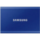 SAMSUNG - SSD externe - T7 Bleu - 2To - USB Type C (MU-PC2T0H/WW)