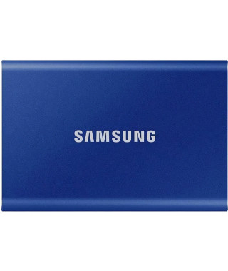 SAMSUNG - SSD externe - T7 Bleu - 2To - USB Type C (MU-PC2T0H/WW)