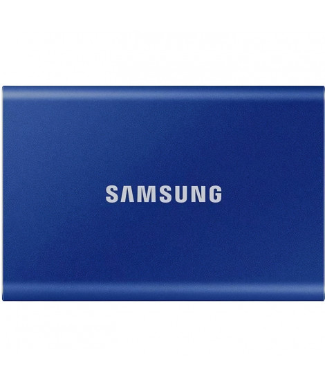 SAMSUNG - SSD externe - T7 Bleu - 2To - USB Type C (MU-PC2T0H/WW)