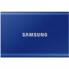 SAMSUNG - SSD externe - T7 Bleu - 2To - USB Type C (MU-PC2T0H/WW)