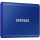 SAMSUNG - SSD externe - T7 Bleu - 2To - USB Type C (MU-PC2T0H/WW)