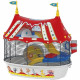 FERPLAST Cage Pour hamster Circus Fun 49,5x34x42,5 cm - Rouge -