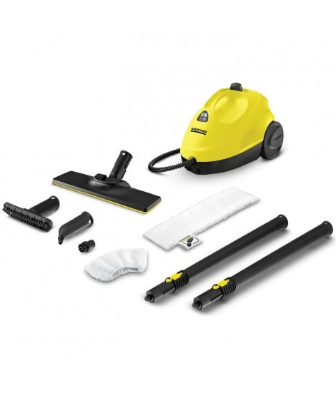 New KARCHER SC 2 Easy Fix - Nettoyeur Vapeur - Pression Vapeur 3,2 bar - Puissance 1500 W - Set de Nettoyage de Sol EasyFix &…