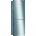 BOSCH KGV33VLEAS - Réfrigérateur congélateur bas - 288L (194+94) - Froid brassé - L 60cm x H 176cm - Inox