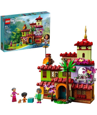 LEGO 43202 Disney La Maison Madrigal, Jouet, avec Figurines du Film Encanto et Mini-Poupées, Idée de Cadeau Garçons et Filles…