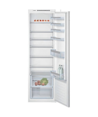 BOSCH KIR81VSF0 Réfrigérateur 1 porte intégrable - SER4 - 177x56cm - Blanc