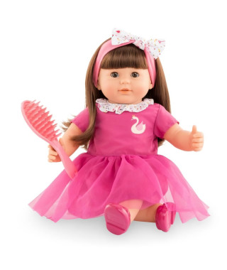 Poupon Alice 36cm Corolle - Longs cheveux faciles a coiffer - Des 3 ans