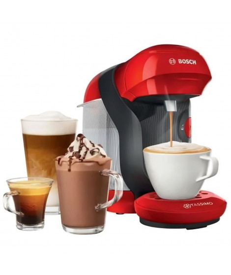 Machine multi-boissons BOSCH - TAS1103 - Tassimo - Rouge