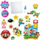 Aquabeads - La box Super Mario - Jouet - Vert - Licence Super Mario - Convient aux enfants a partir de 4 ans