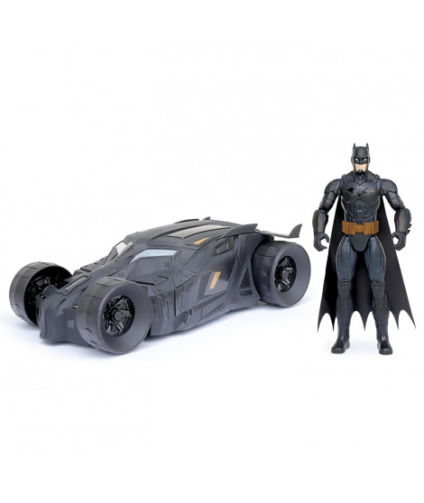BATMAN - Voiture Batmobile + Figurine Batman 30 cm - 6064628 - Figurine d'action articulée pour enfants