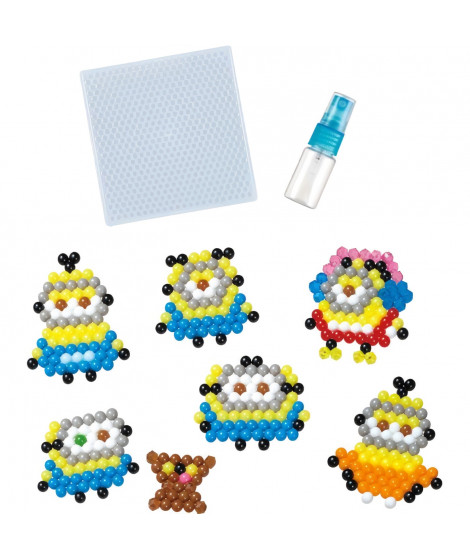 Le kit Les minions 2 : Il était une fois Gru - AQUABEADS - 31605 - Perles qui collent avec de l'eau