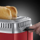 RUSSELL HOBBS 21680-56 - Toaster Retro - 2 fentes - 1300 W - Rouge