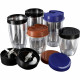 RUSSELL HOBBS 23180-56 Blender Mixeur Nutriboost Compact Multifonctions 700W Inox Brossé, Préparations Vitaminées, 15 Accesso…