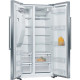 Réfrigérateur américain pose-libre BOSCH - KAD93VIFP - 2 portes - Vol. total: 562 l - 178,7x90,9cm - Gris