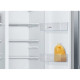 Réfrigérateur américain pose-libre BOSCH - KAD93VIFP - 2 portes - Vol. total: 562 l - 178,7x90,9cm - Gris