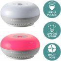 TOMMEE TIPPEE Veilleuse dreammaker avec lumiere rouge, bruit rose et capteur intelligent CrySensor