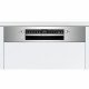 Lave-vaisselle intégrable BOSCH SMI4HVS31E SER4 - 13 couverts - Induction - L60cm - 46 dB -  Bandeau Inox