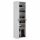Armoire 2 portes pour chaussures - Blanc - L61 x H 190 x P 35 cm - FIT