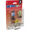 Gang Beasts - 3 Figurines de 4,5 cm - Lot 3 - Figurines de Collection - Jeux Vidéos - Lansay