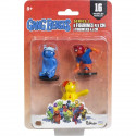 Gang Beasts - 3 Figurines de 4,5 cm - Lot 2 - Figurines de Collection - Jeux Vidéos - Lansay