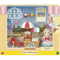 Figurines miniatures - SYLVANIAN FAMILIES - 5653 - La maman mouton et son stand de popcorn