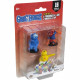 Gang Beasts - 3 Figurines de 4,5 cm - Lot 2 - Figurines de Collection - Jeux Vidéos - Lansay