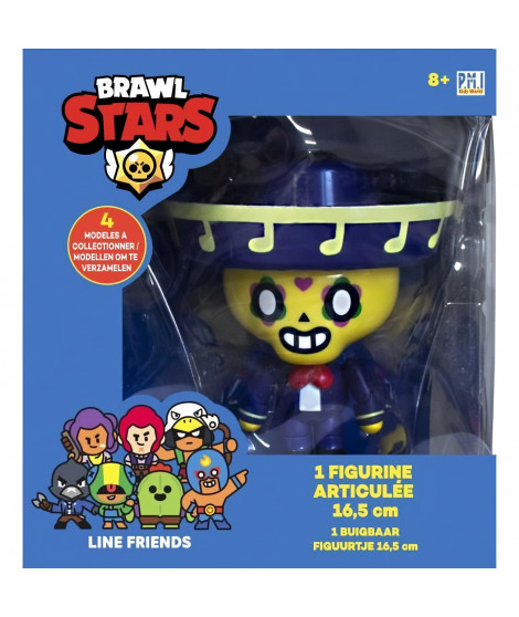 Figurine Articulée 16,5 cm - Lot 3 - Figurines de Collection - Brawl Stars - Lansay