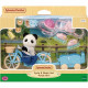 La fille panda, son vélo et sa remorque - SYLVANIAN FAMILIES - 5652 - A partir de 3 ans