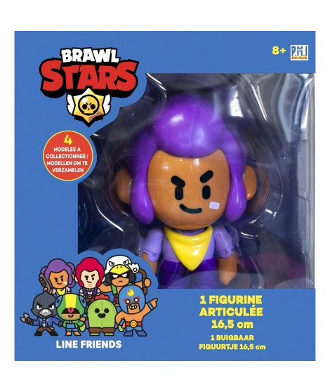 Brawl Stars - 1 Figurine Articulée 16,5 cm - Lot 1 - Figurines de Collection - Jeux Vidéos - Lansay