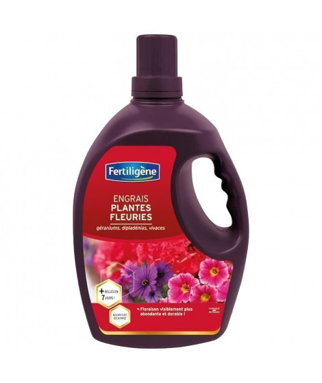 FERTILIGENE Engrais Plantes Fleuries Geraniums - 3 L