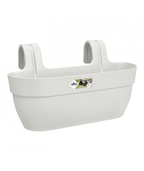 ELHO - Pot de fleurs -  Vibia Campana Easy Hanger Large - Blanc Soie - Balcon extérieur - L 24.1 x W 46 x H 26.5 cm