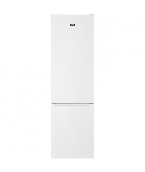 FAURE FCBE36FW0 - Réfrigérateur congélateur bas - 360L (266+94)- Froid ventilé - No Frost - H201 x L60cm - Blanc